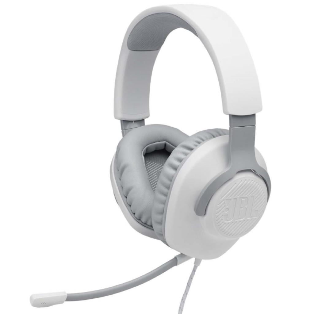 Навушники JBL Quantum 100 White (JBLQUANTUM100WHT) - зображення 4
