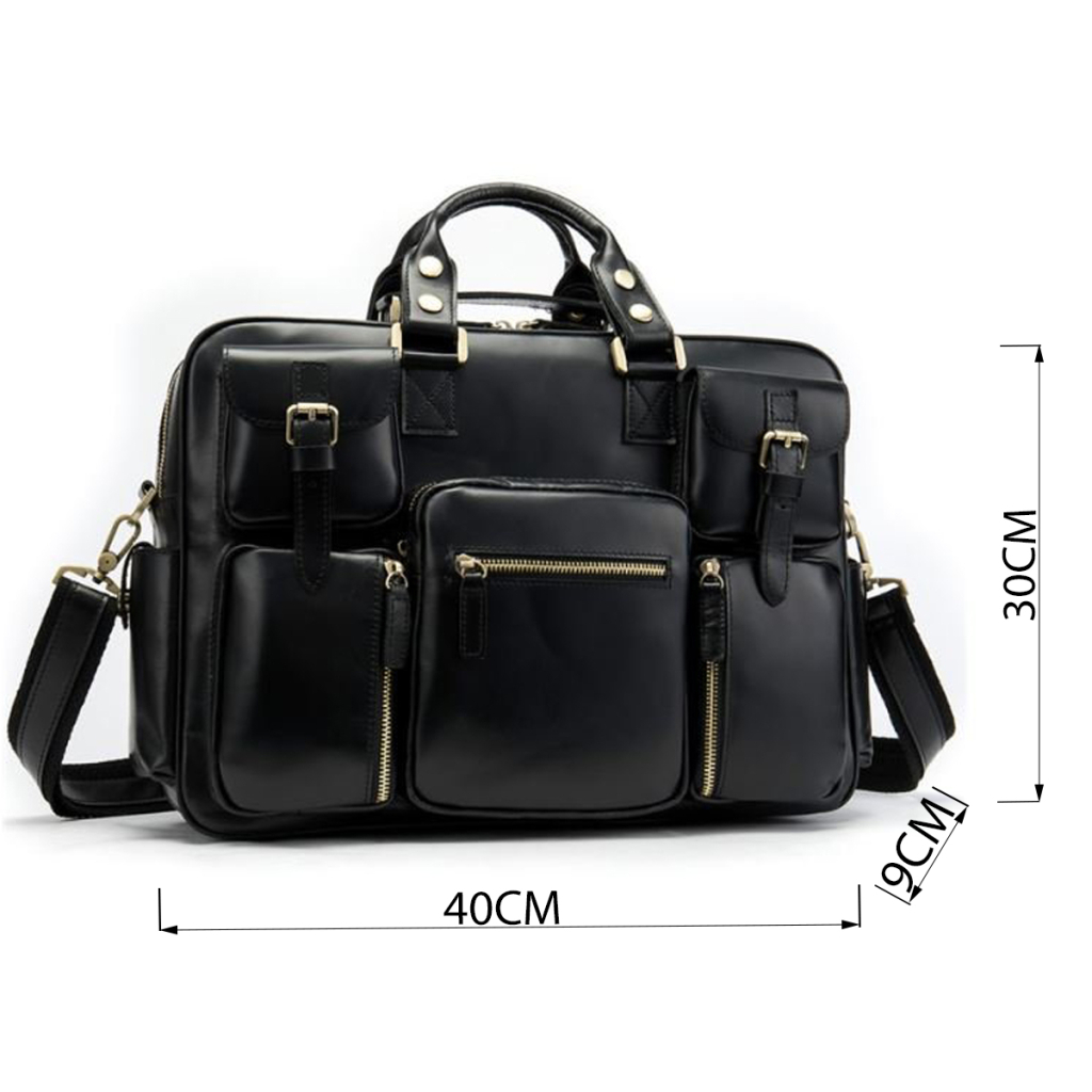 Сумка Vintage Чорна (14756) - зображення 3