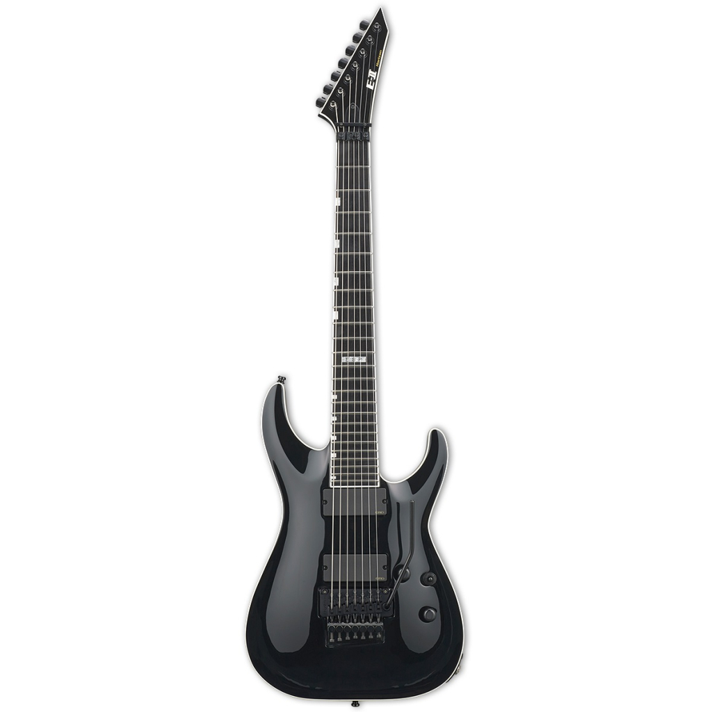 Електрогітара ESP E-II Horizon FR-7 Black - зображення 1
