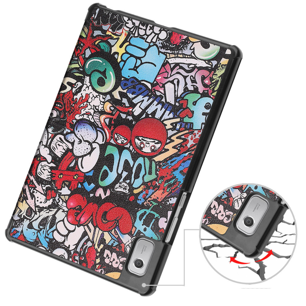 Чохол до планшета BeCover Smart Case Lenovo Tab M9 TB-310 9" Graffiti (709230) - изображение 9