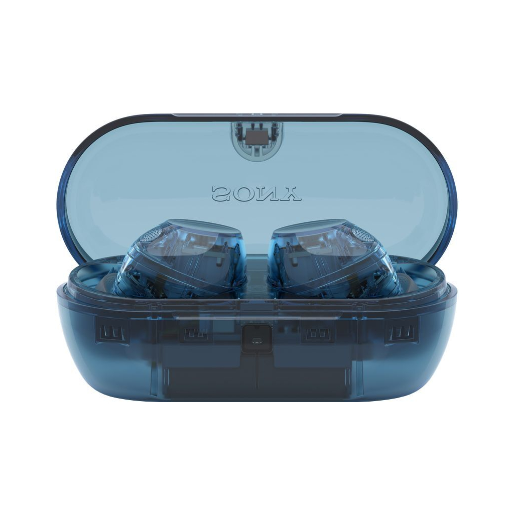 Навушники Sony WF-C710N Glass Blue (WFC710NL.E) - зображення 6