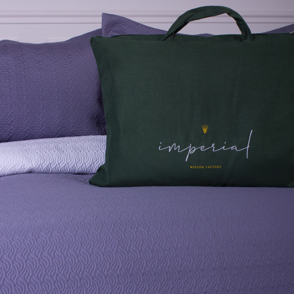 Покривало MirSon набір Imperial Grey Line покривало 240х260 см + наволочки 50х70 см х 2 шт (2200007178087) - picture 9