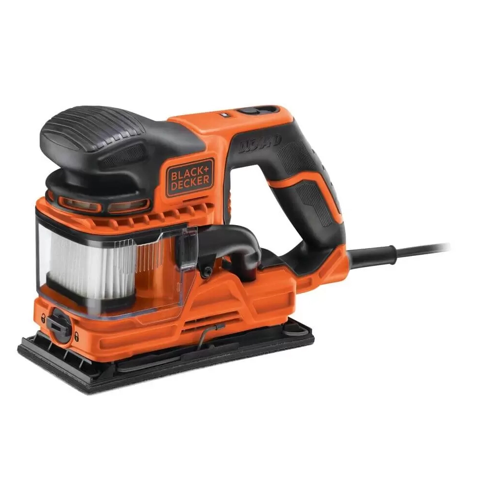 Шліфувальна машина Black&Decker DuoSand, 270 Вт, 5000-13000 об/хв (KA330E) - зображення 2