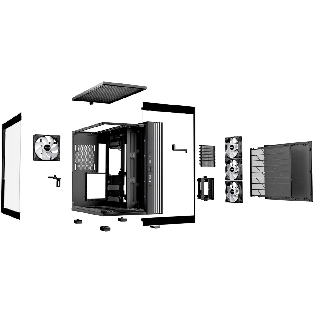 Корпус Be quiet! LIGHT BASE 600 LX чорний (BGW67) - зображення 6