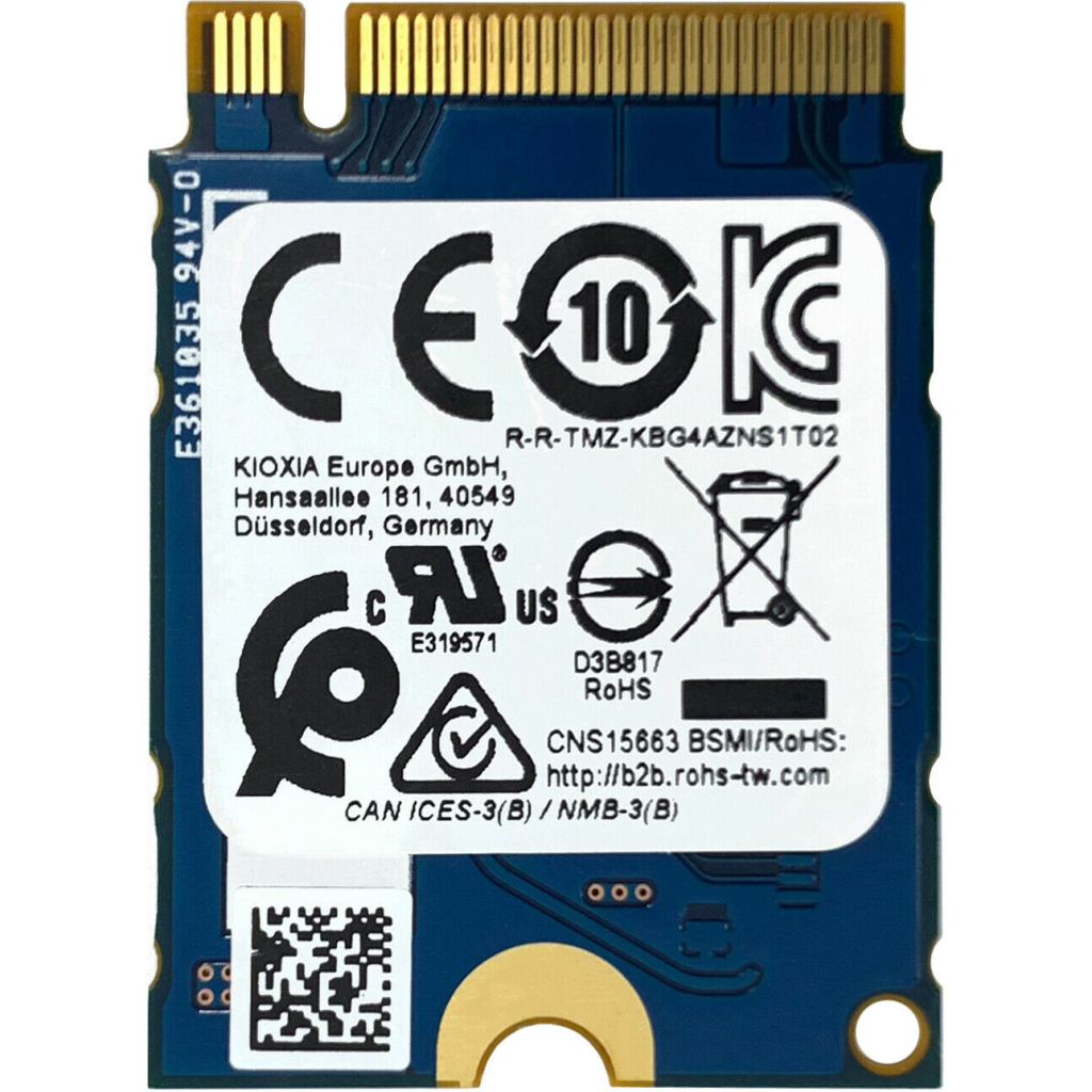 Накопичувач SSD M.2 2230 256GB Kioxia (KBG40ZNS256G) - зображення 2