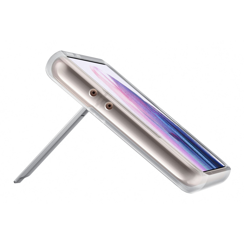 Чохол до мобільного телефона Samsung Clear Standing Cover Galaxy S21+ Transparency (EF-JG996CTEGRU) - зображення 4