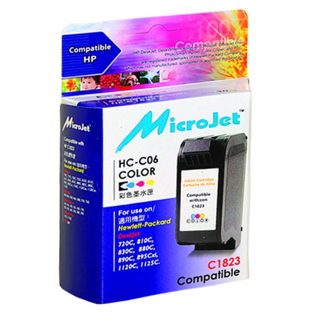 Картридж Microjet для HP №23 Color (C1823D) (HC-C06) - зображення 1