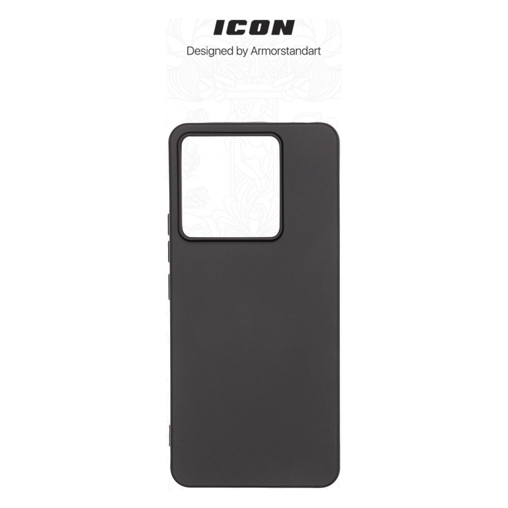 Чохол до мобільного телефона Armorstandart ICON Case Xiaomi Redmi Note 13 Pro 5G Black (ARM71850) - зображення 3