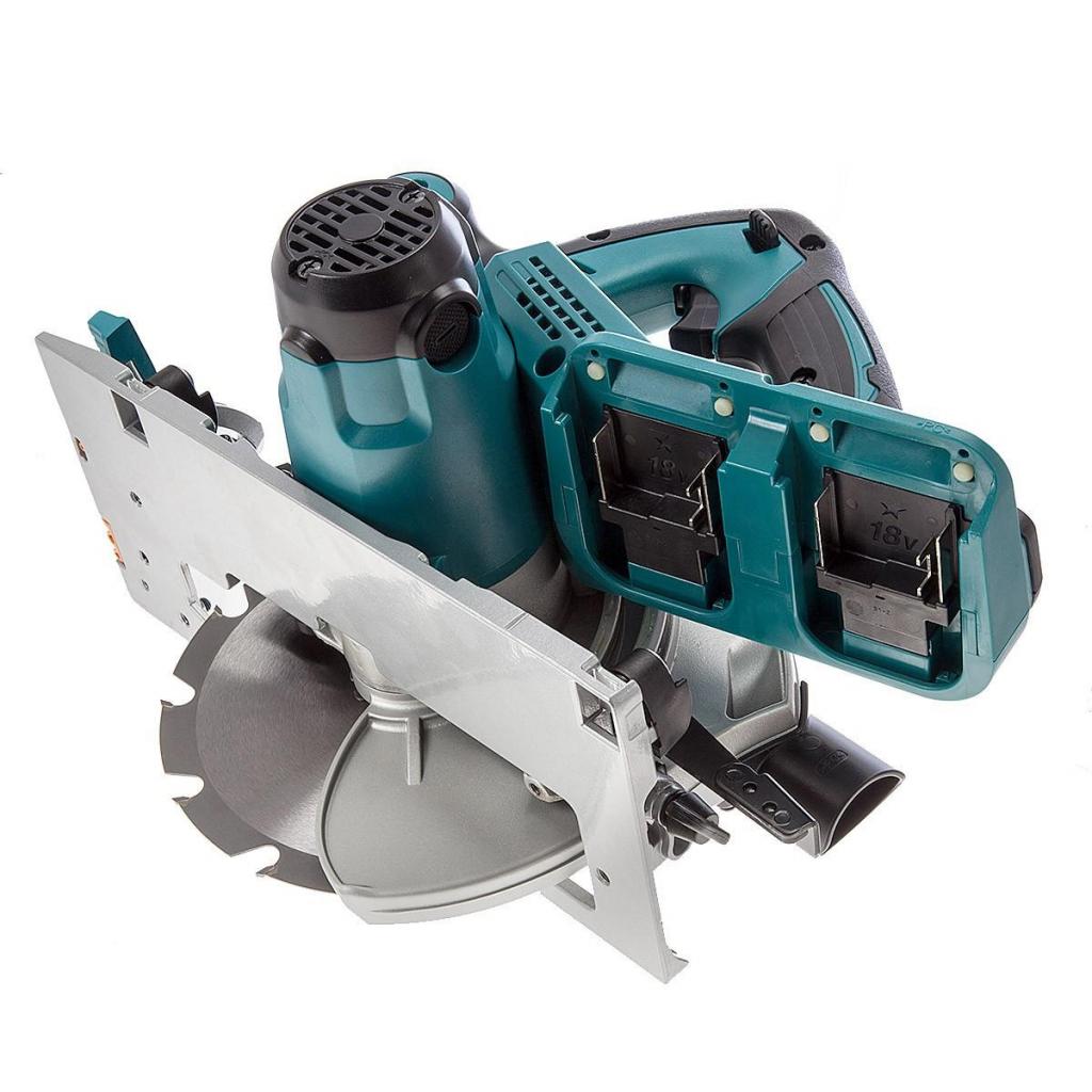 Дискова пила Makita LXT, 18В + 190мм (без АКБ та БЖ) (DHS710Z) - зображення 2