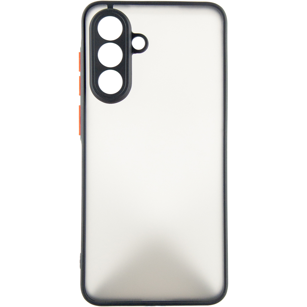 Чохол до мобільного телефона Dengos Samsung Galaxy A36 Matte + glass (Black) (DG-KM-145) - зображення 2