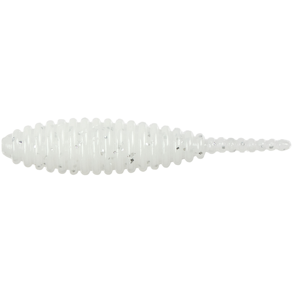 Силікон рибальський Reins Chibi Hira Aji Adder 1.5" 103 Glow White Silver (15 шт/уп.) (1552.10.54) - зображення 1