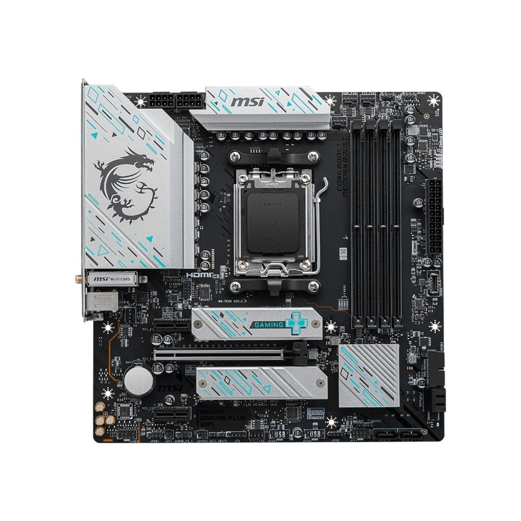 Материнська плата MSI B650M GAMING PLUS WIFI - зображення 1