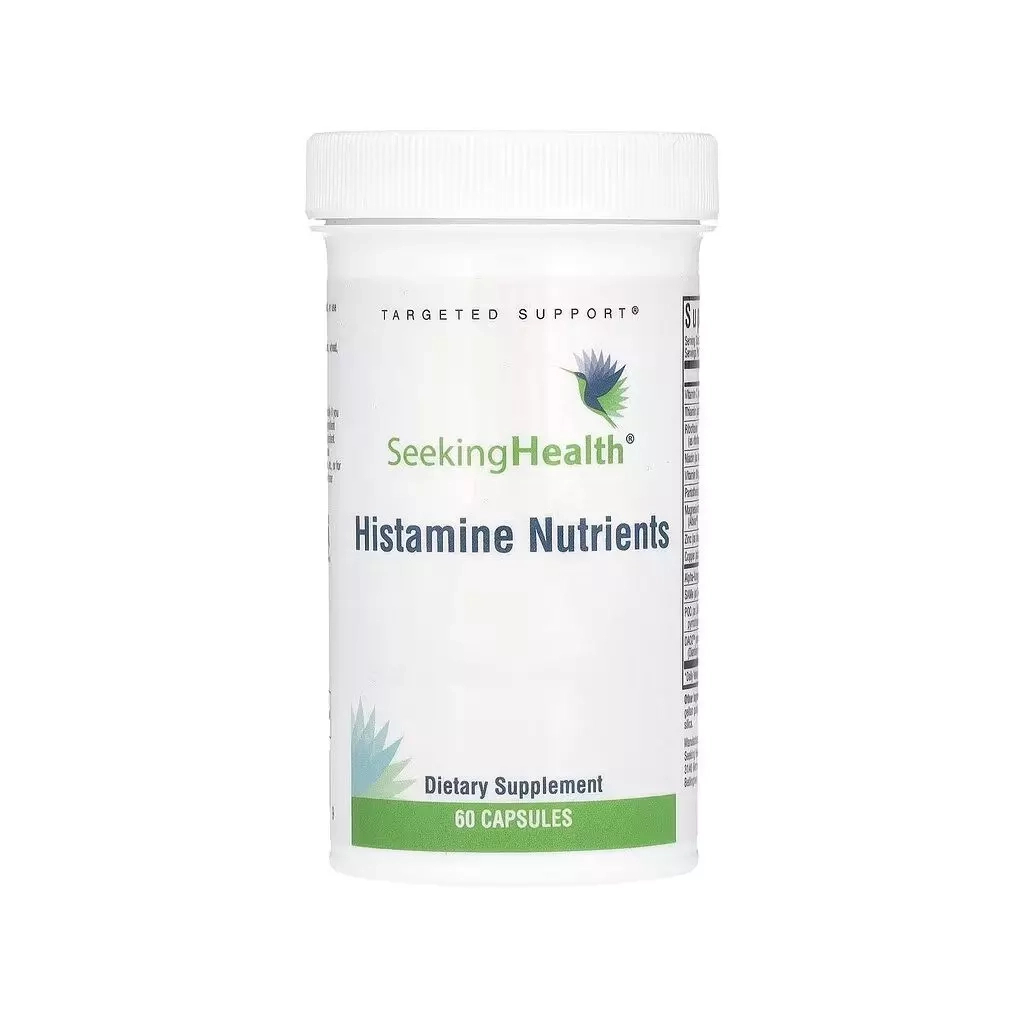 Вітамінно-мінеральний комплекс Seeking Health Гістамінові поживні речовини, Histamine Nutrients, 60 капс (SKH52158) - зображення 1