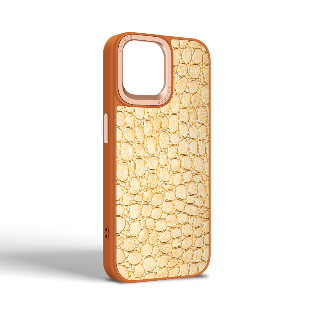 Чохол до мобільного телефона Harder Crocosaur Apple iPhone 15 Beige (ARM76697) - зображення 2