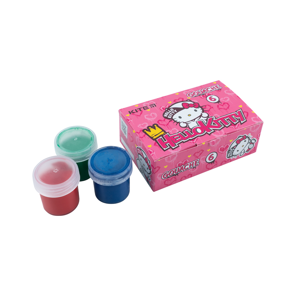 Гуашеві фарби Kite Hello Kitty 12 кольорів (HK22-062) - зображення 2