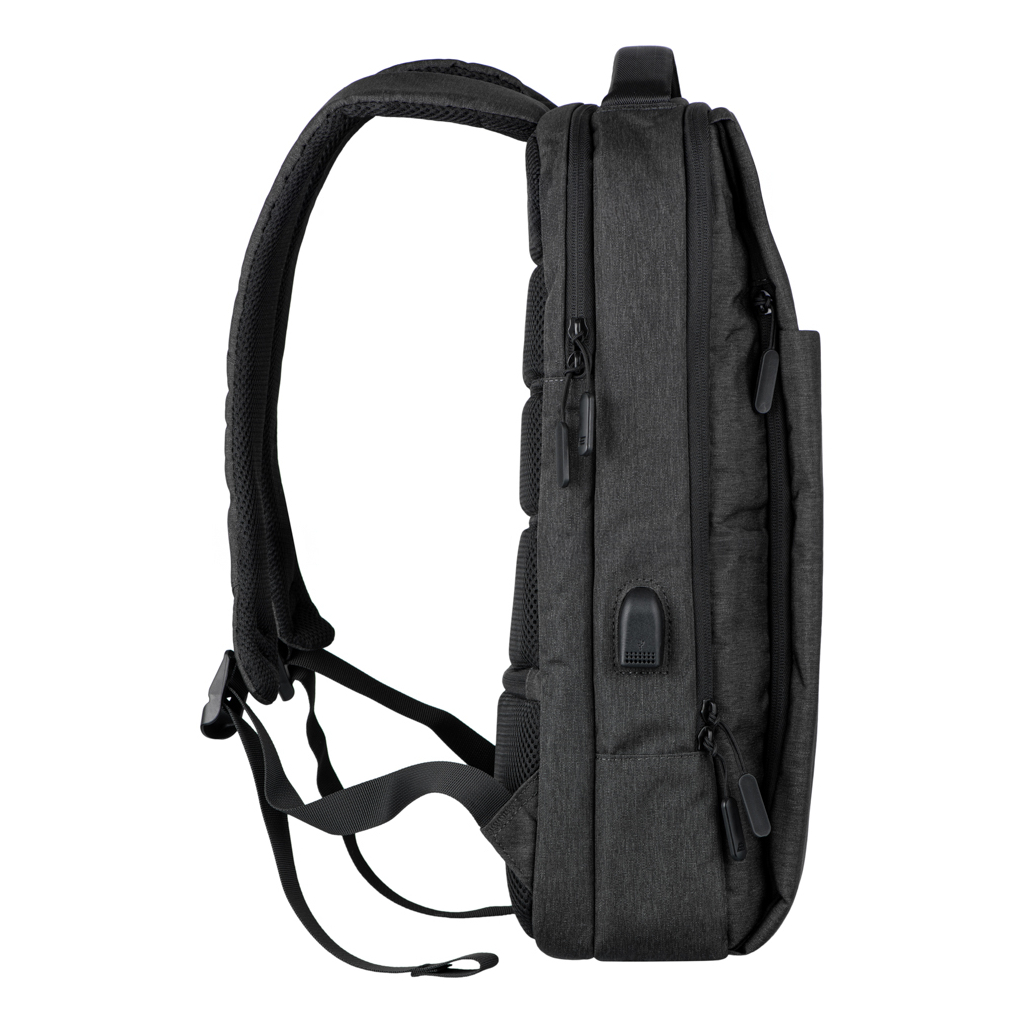 Рюкзак для ноутбука 2E 17" Melange black (2E-BPN9267BK) - зображення 5
