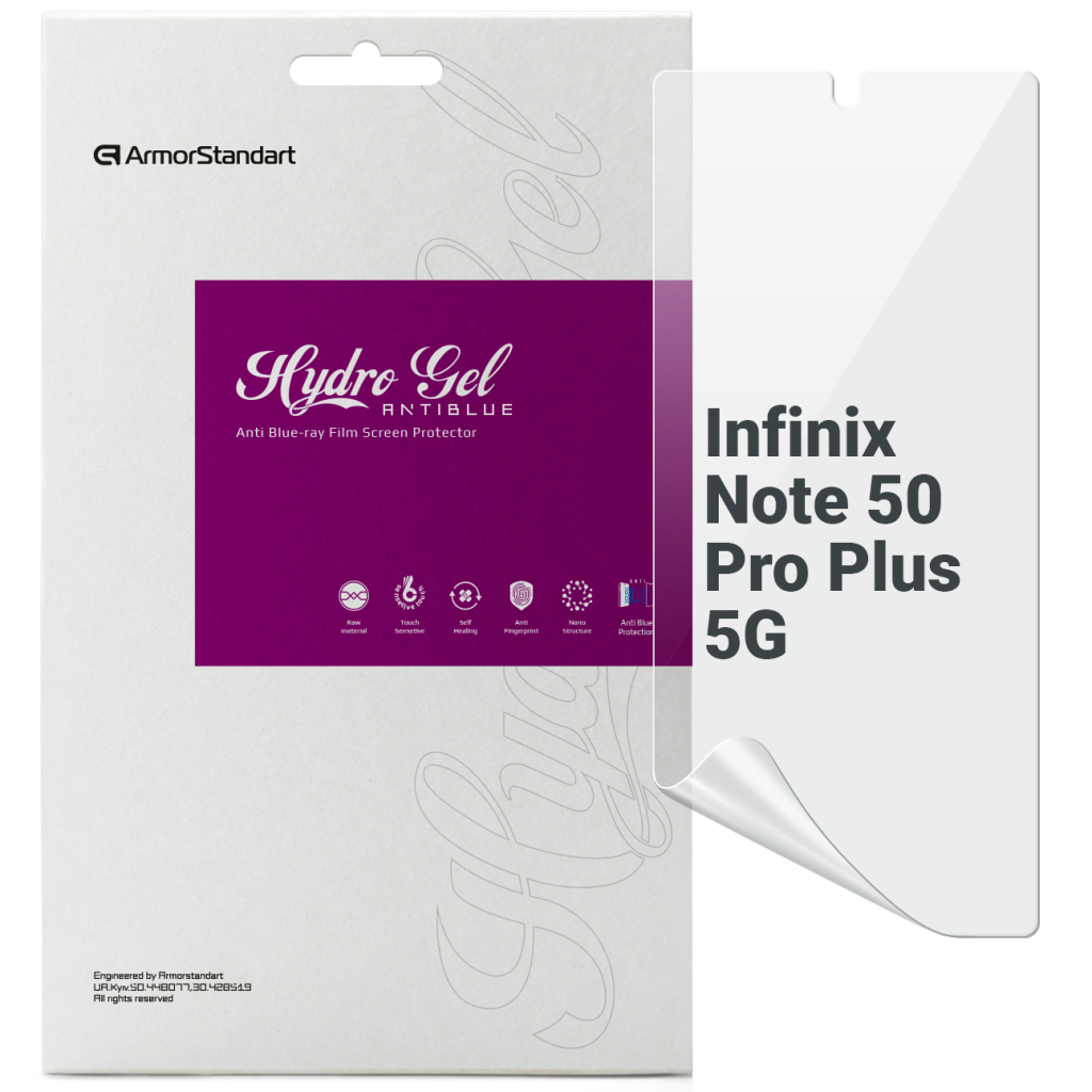 Плівка захисна Armorstandart Anti-Blue Infinix Note 50 Pro Plus 5G (ARM85185) - зображення 1