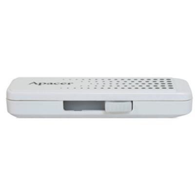 USB флеш накопичувач Apacer 8GB AH323 white USB 2.0 (AP8GAH323W-1) - зображення 3