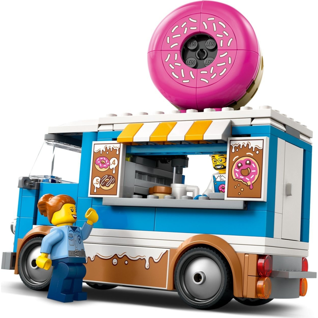 Конструктор LEGO City Вантажівка з пончиками (60452) - зображення 4