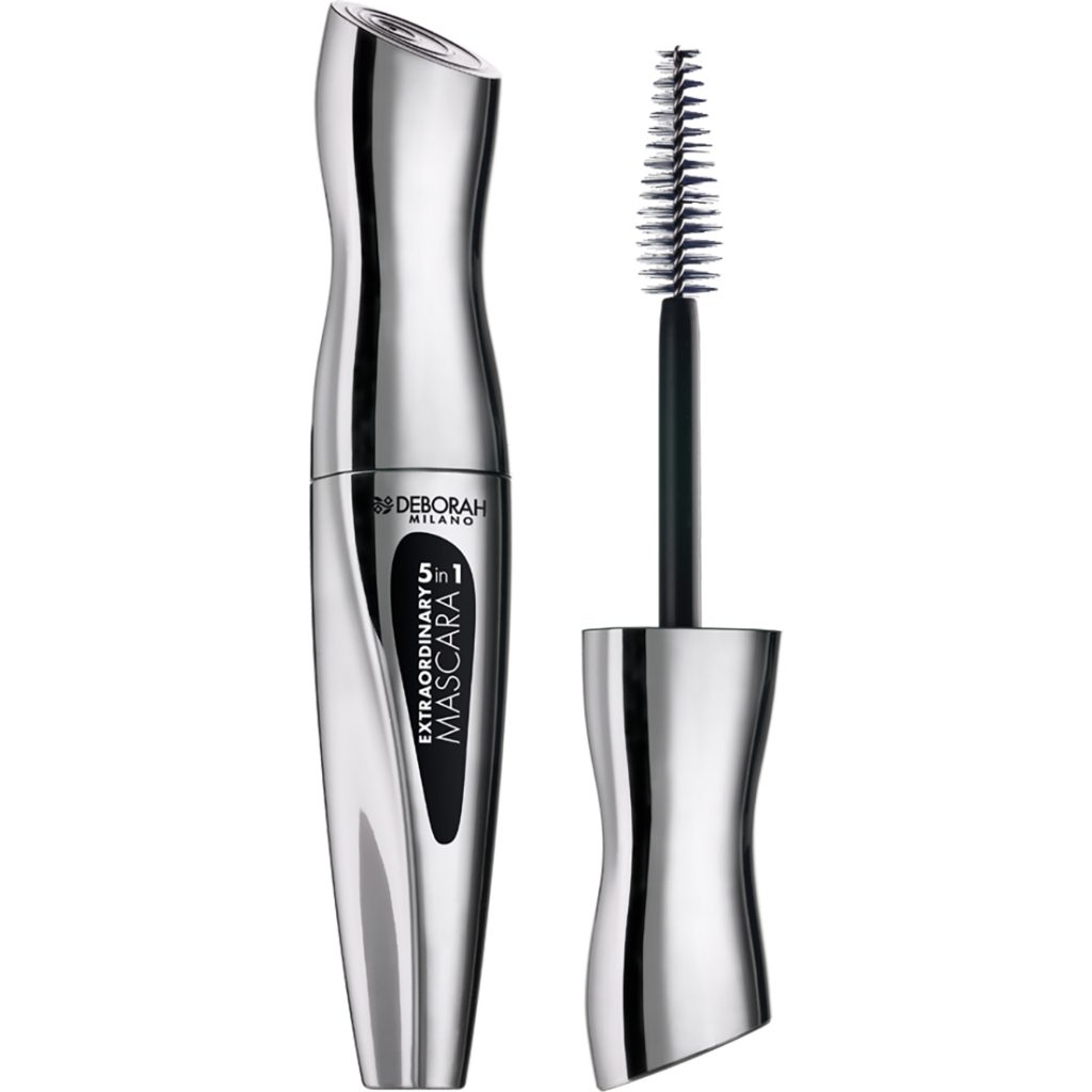 Туш для вій Deborah Extraordinary Mascara 5 in 1 Black (8009518207989) - изображение 1