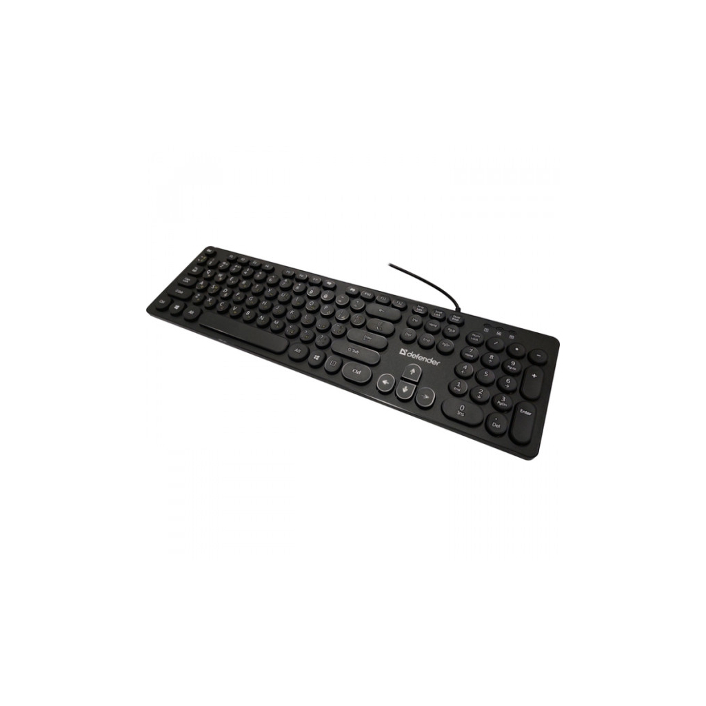 Клавіатура Defender Accord KM USB UA Black (450250) - зображення 2