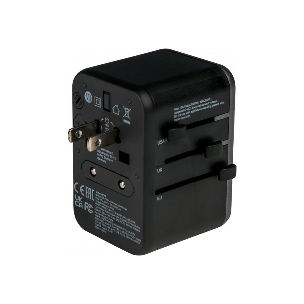 Зарядний пристрій Verbatim UTA-04 PD61W (3xUSB-A/2xUSB-C) (49546) - изображение 9