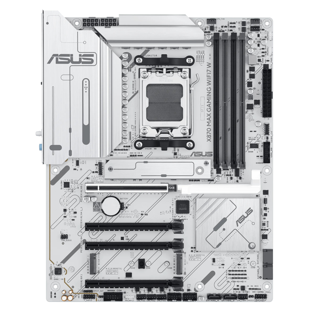 Материнська плата ASUS X870 MAX GAMING WIFI7 W - зображення 1