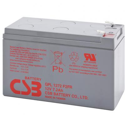 Батарея до ДБЖ CSB 12В 7.2 Ah (GPL1272F2FR) - зображення 1