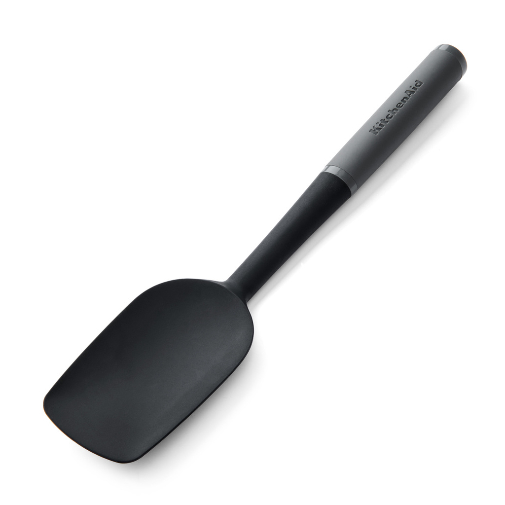 Лопатка кухонна KitchenAid Coreline силіконова, 34 см, сіра (KAS030OHCGG) - зображення 2