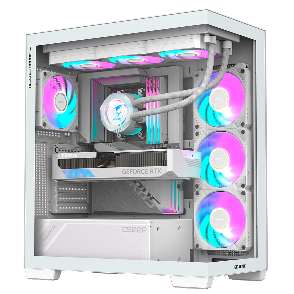 Кулер до корпусу GIGABYTE GP-ECFAN1203 ICE - зображення 8