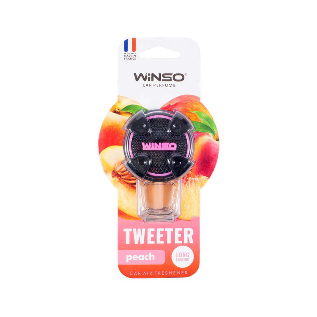 Ароматизатор для автомобіля WINSO Tweeter Peach 8мл (533190) - зображення 1