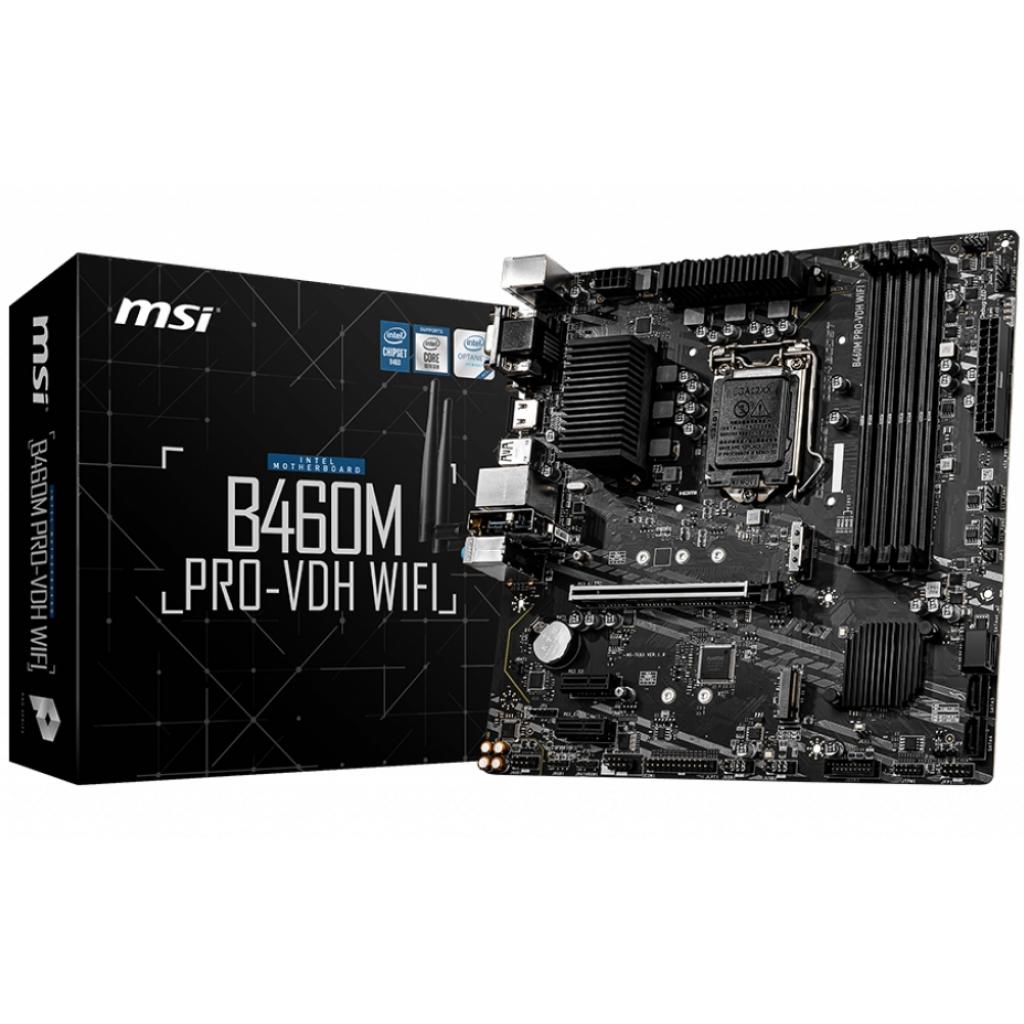 Материнська плата MSI B460M PRO-VDH WIFI - зображення 1