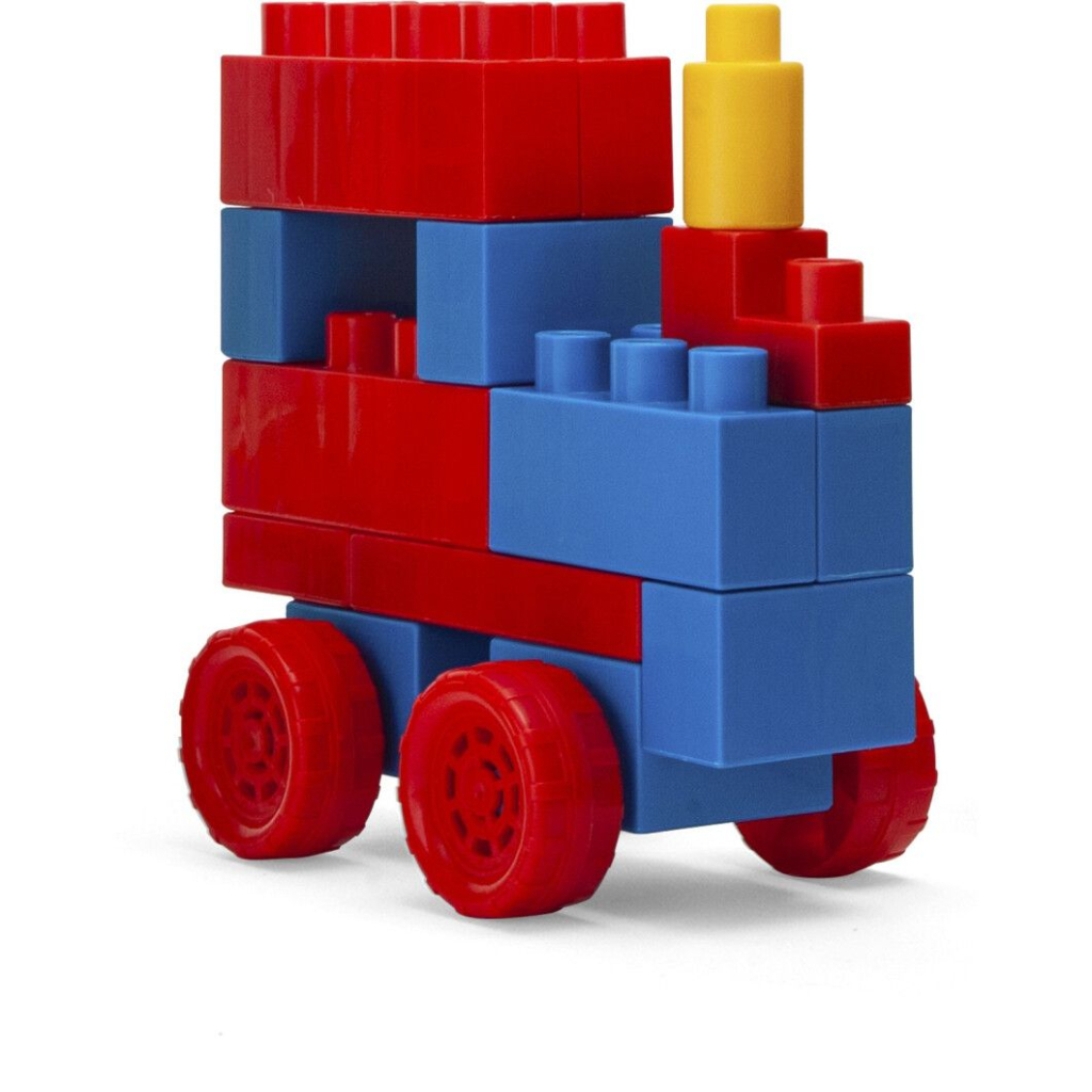 Конструктор Wader Kids Blocks 70 елементів в банці (41295) - зображення 3