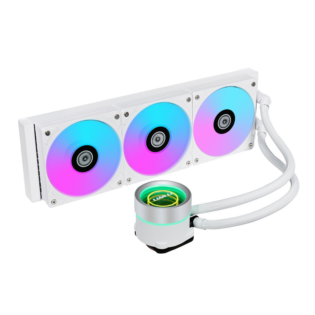 Система рідинного охолодження Lian Li Galahad II Trinity 360 White (G89.GA2T36W.00) - зображення 2