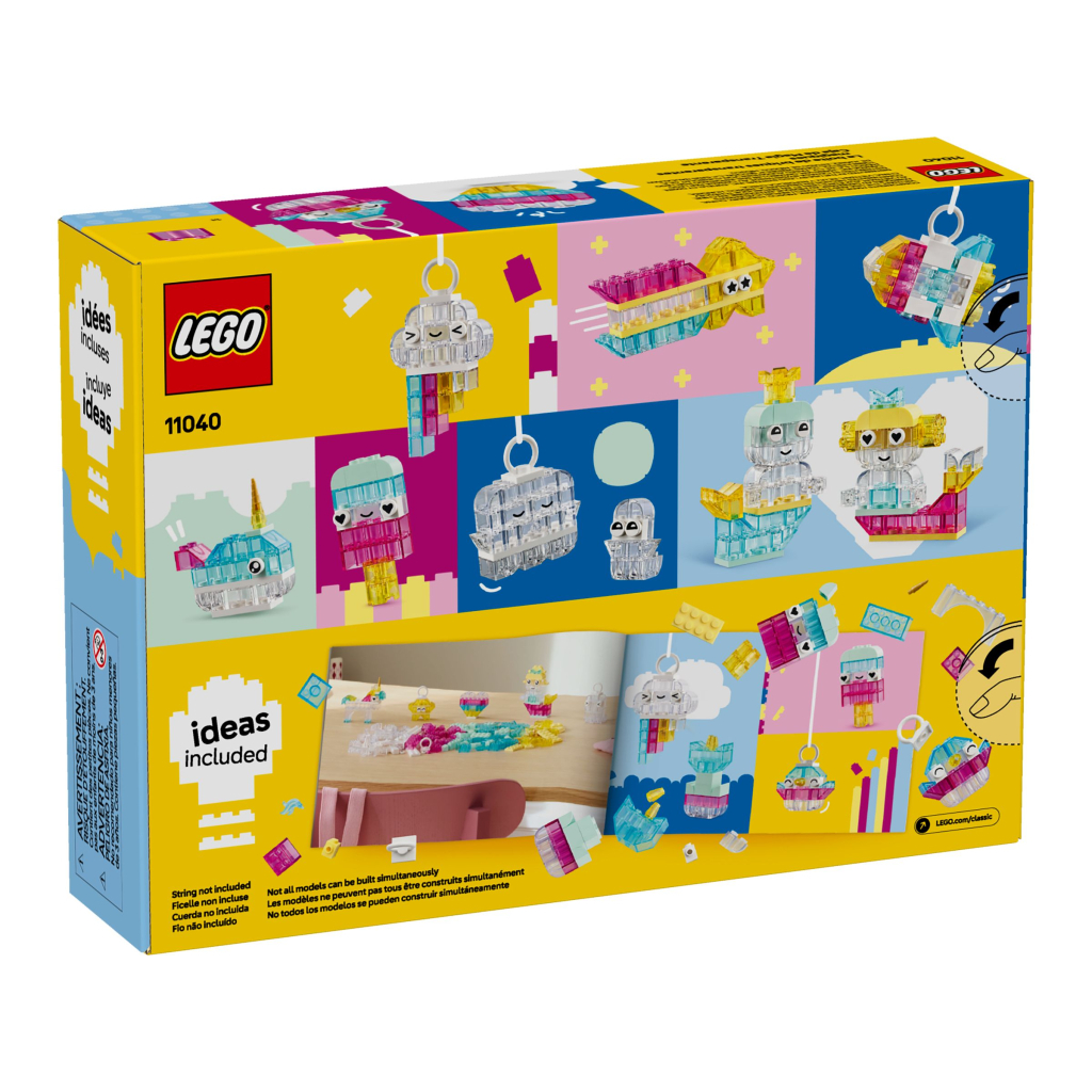 Конструктор LEGO Classic Чарівна прозора коробка (11040) - зображення 8