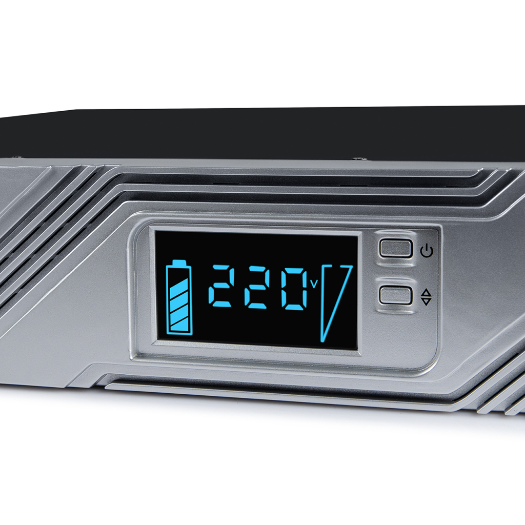 Пристрій безперебійного живлення Powercom SRТ-1000XL (SRT.1000XL.LCD.PCM) - зображення 2