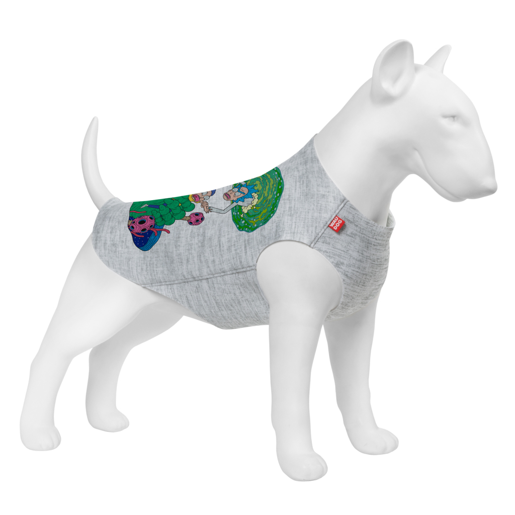 Борцівка для тварин WAUDOG Clothes "Рік та Морті 3" XS30 (293-0282) - зображення 1