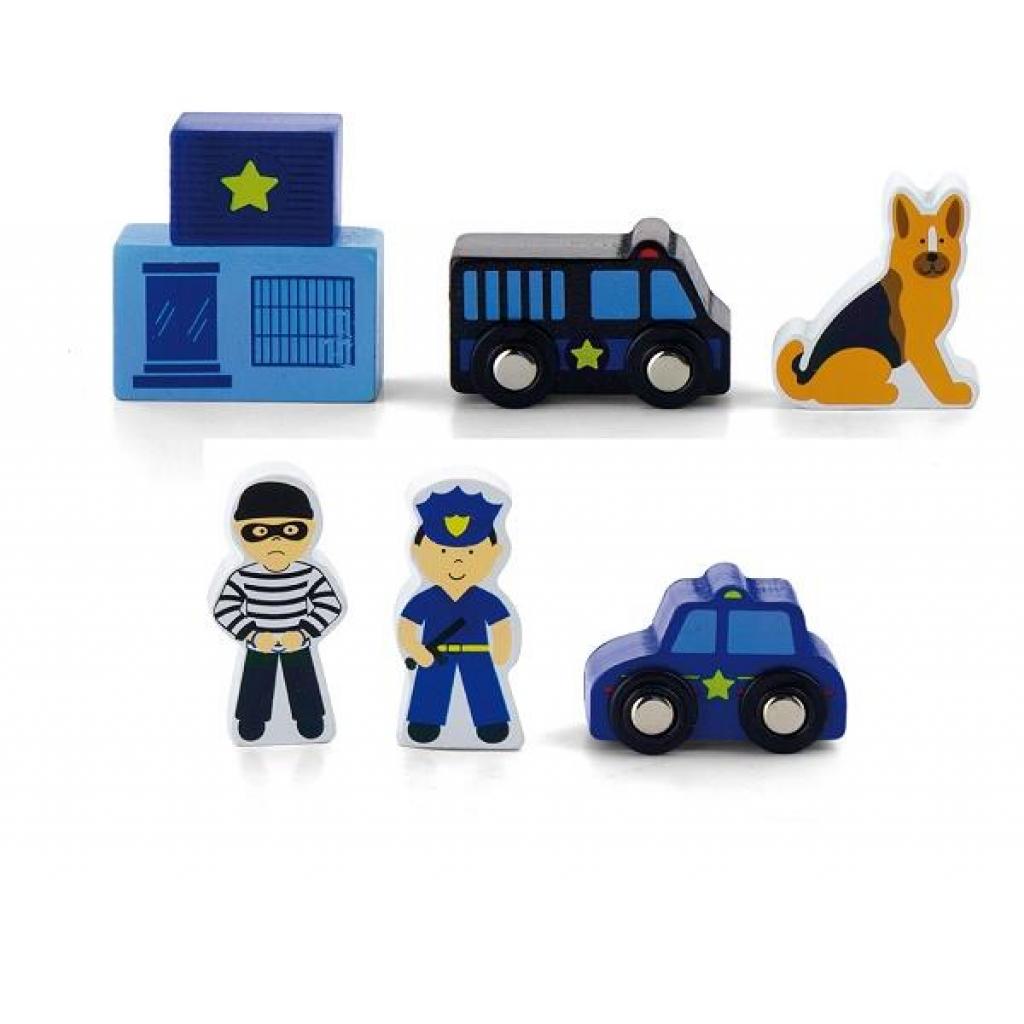 Залізниця Viga Toys набір "Поліцейська дільниця" (50814) - изображение 1