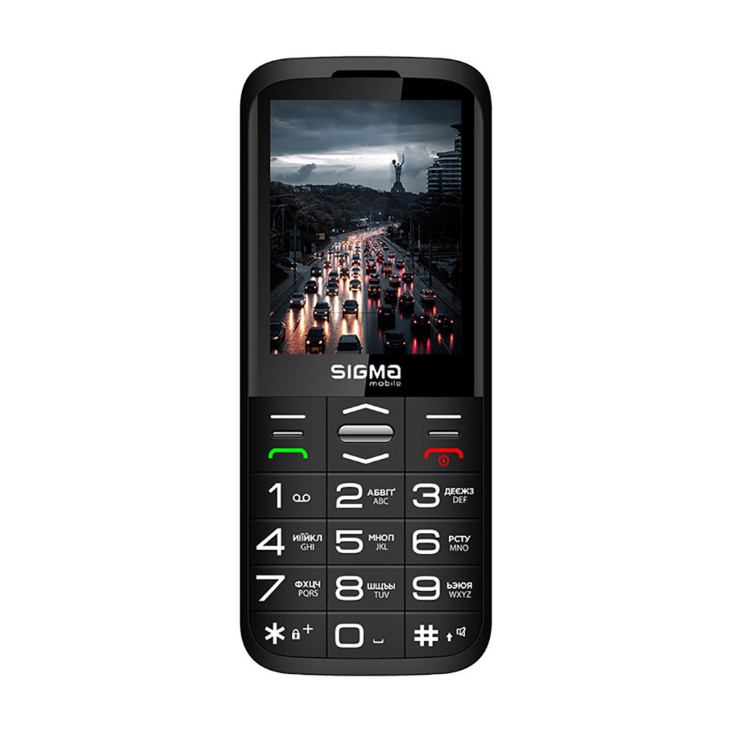 Мобільний телефон Sigma Comfort 50 Grace Type-C Black (4827798121818) - зображення 2
