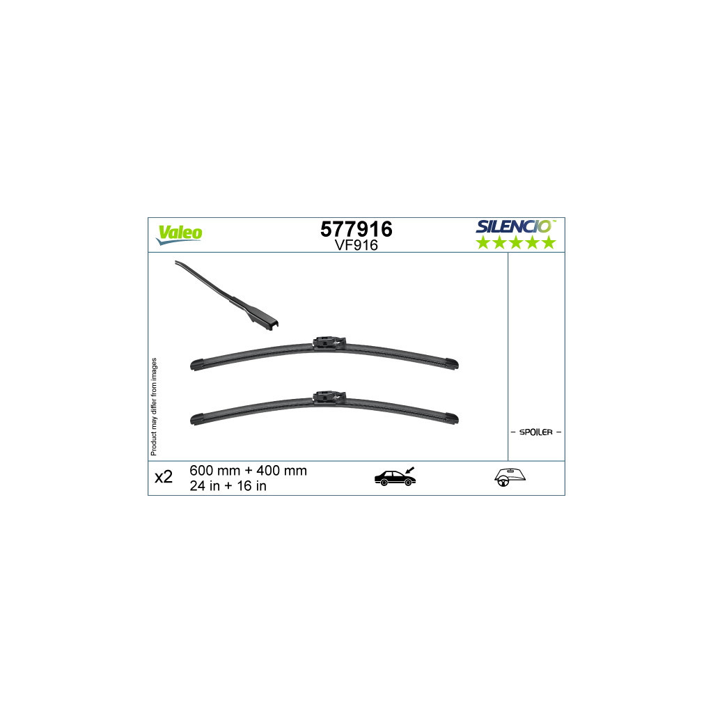 Щітка склоочисника Valeo 577916 - зображення 1