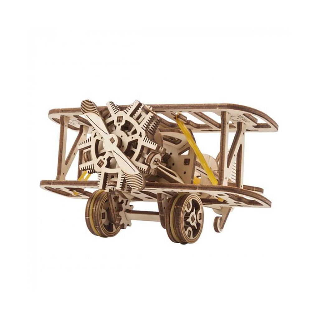 Конструктор Ugears Міні-біплан (6337305) - зображення 1