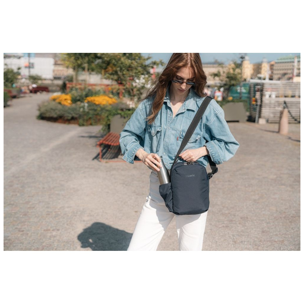 Сумка Pacsafe V Tour Crossbody Темно-синя (61110658) - зображення 10
