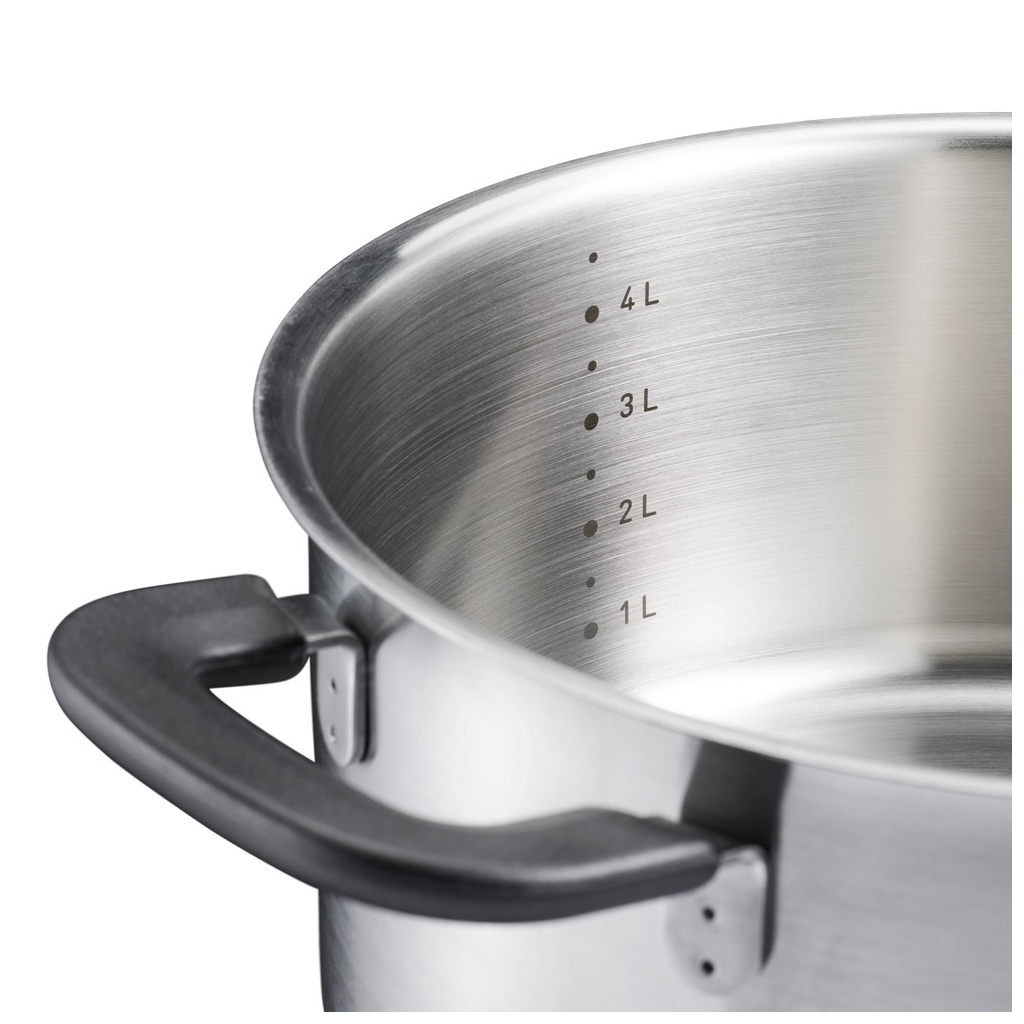 Каструля Fiskars Functional Form з кришкою 5 л (1072317) - зображення 4