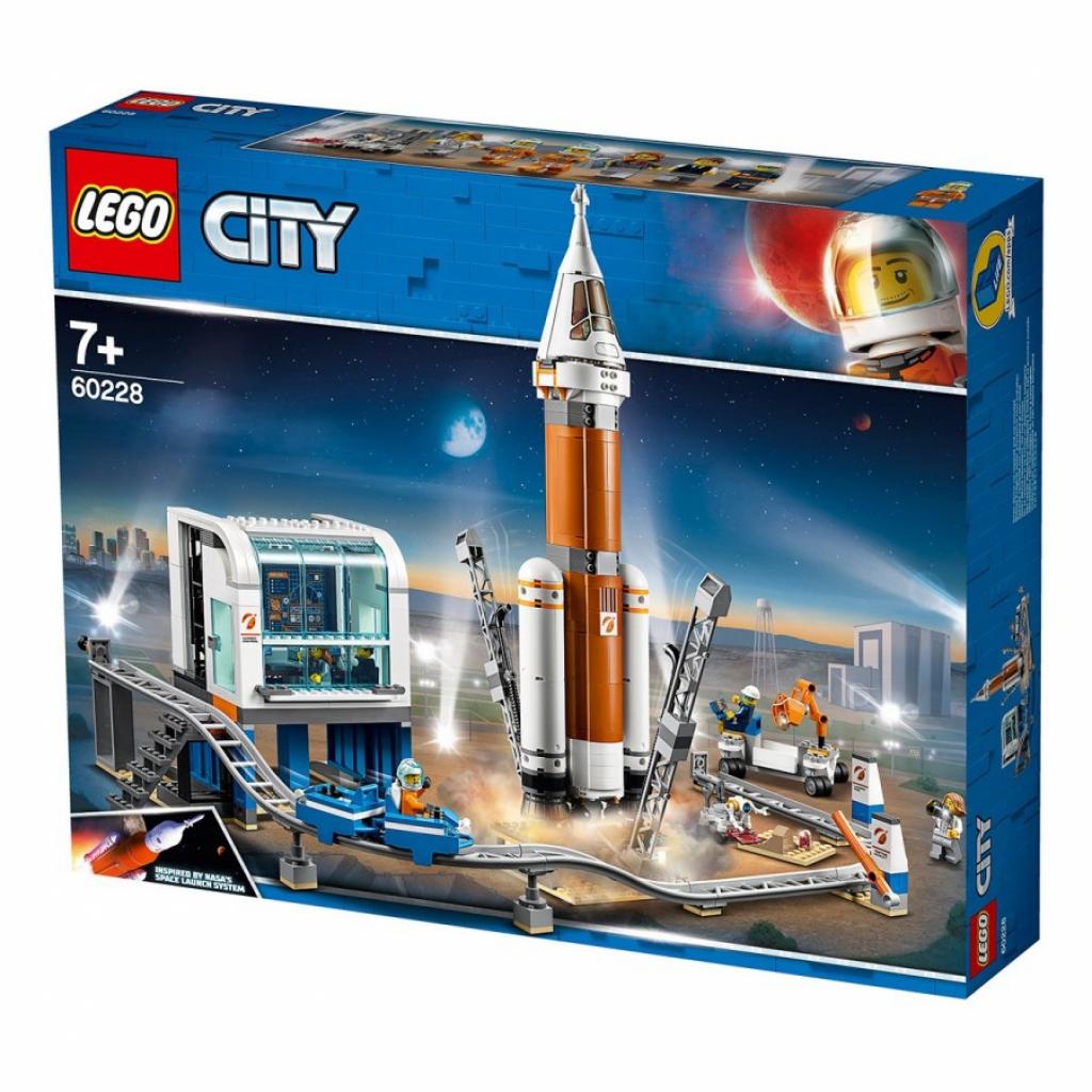 Конструктор LEGO City Космічна ракета та пункт керування 837 деталей (60228) - зображення 2