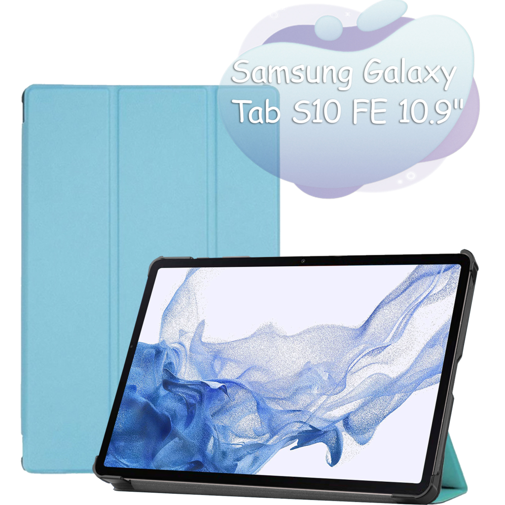 Чохол до планшета BeCover Smart Case Samsung Galaxy Tab S10 FE (SM-X520/SM-X526) 10.9" Light Blue (713278) - зображення 1