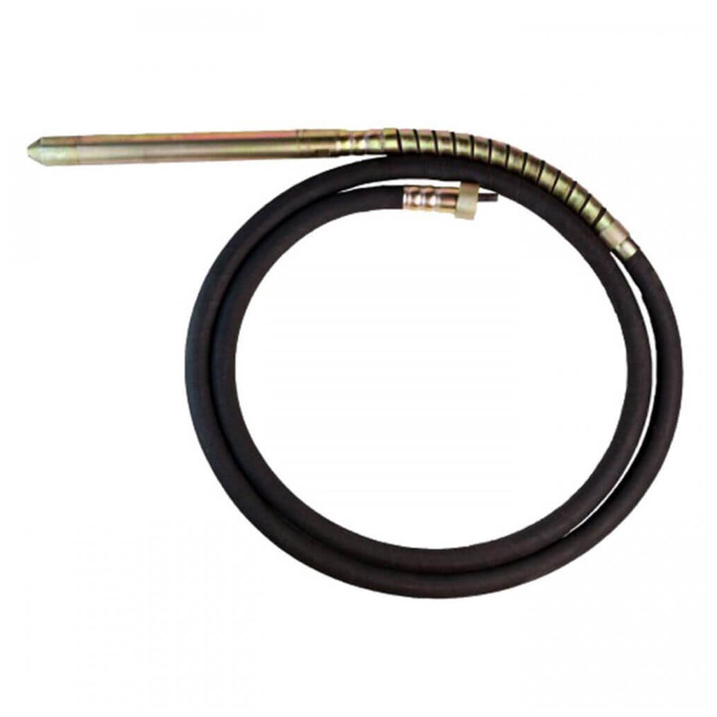 Вібробулава Enersol з гнучким валом для вібратора ECV-2000W, Ø 45 мм, довжина 3.0 м, макс част 183 Гц (EVS-45-300-2000) - изображение 1