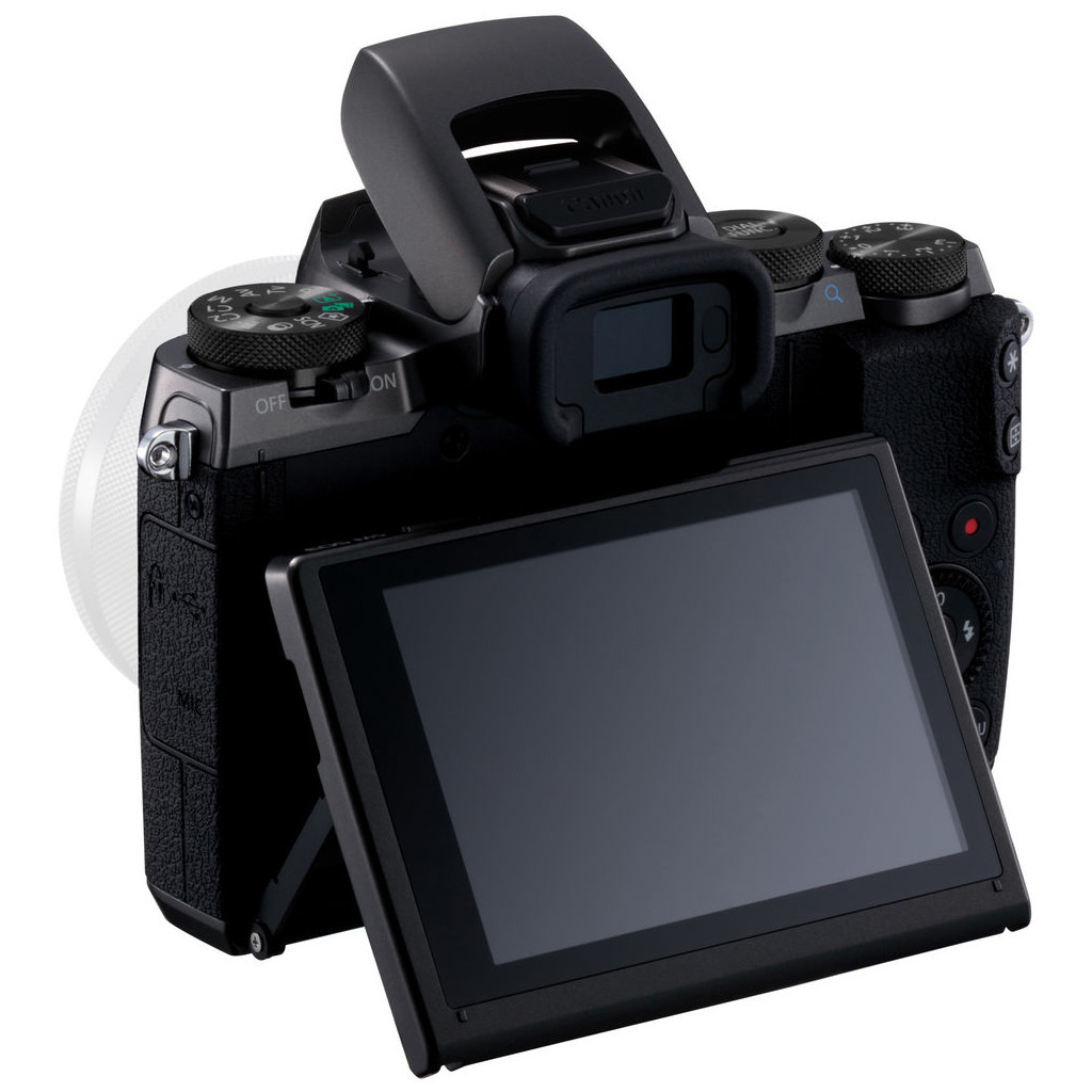 Цифровий фотоапарат Canon EOS M5 Body Black (1279C043) - зображення 4