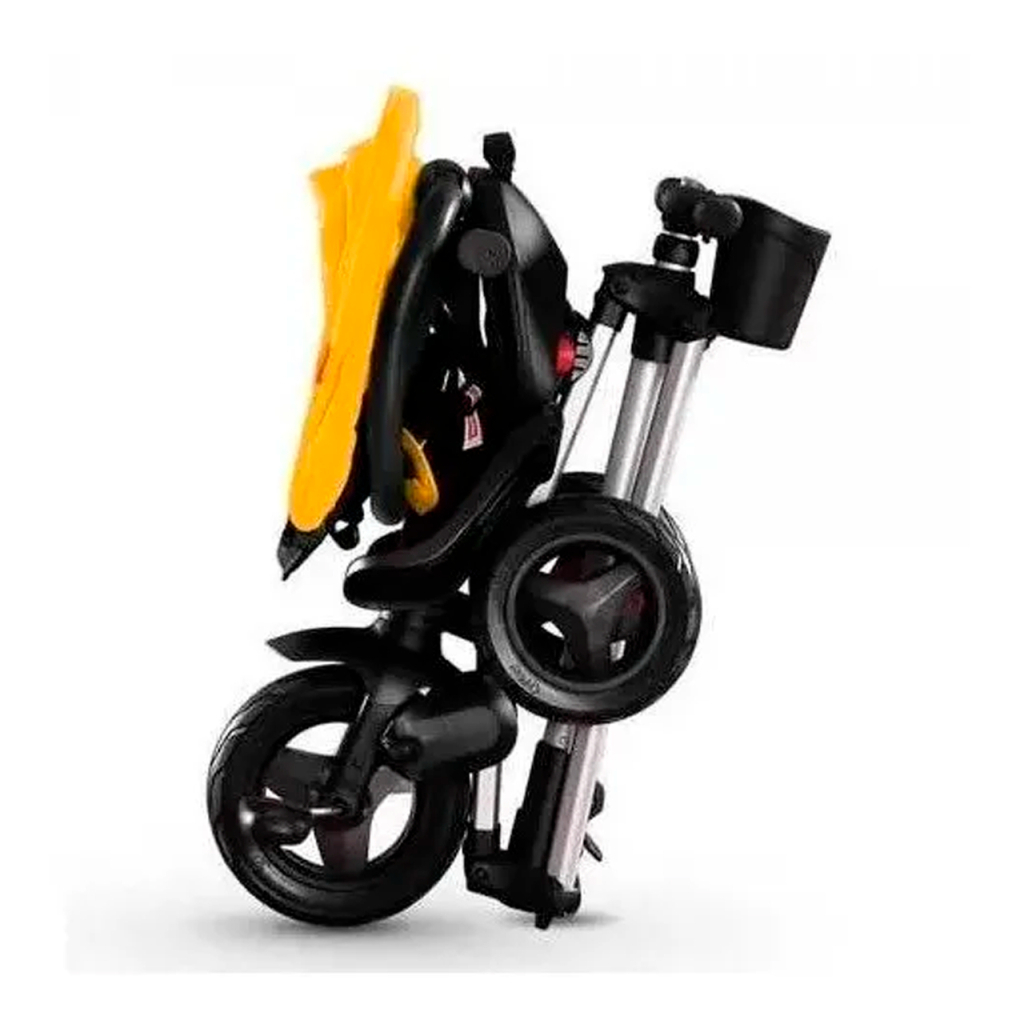 Дитячий велосипед QPlay Nova+ Rubber складаний триколісний Desert Yellow (S700-17Nova+RubberDY) - зображення 4