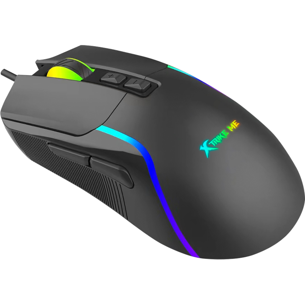 Мишка Xtrike ME GM-313 USB RGB Black (GM-313) - зображення 2