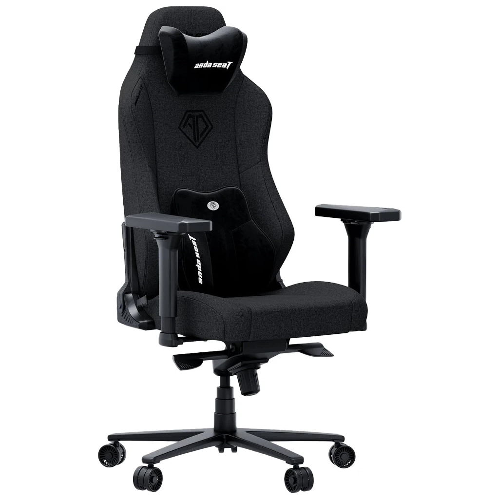 Крісло ігрове Anda Seat Phantom 3 Fabric Size XL Dark Gray (AD18XL-52-GB-F-G01) - зображення 2